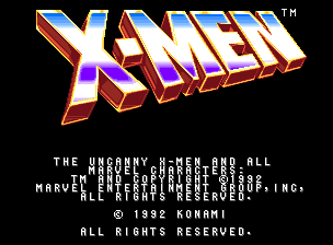X-Men (4 Players ver UBB)